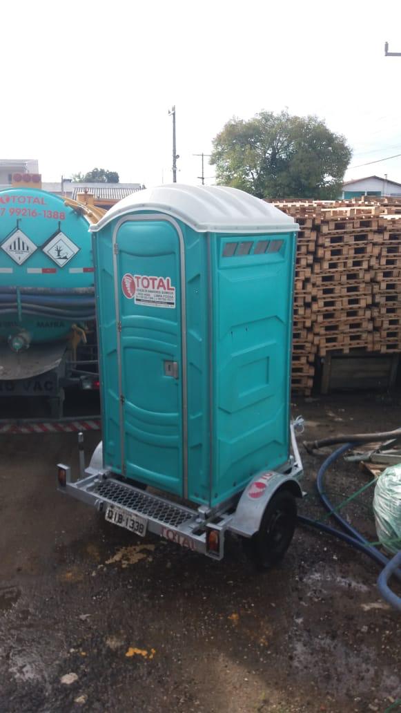 locação de banheiro químico